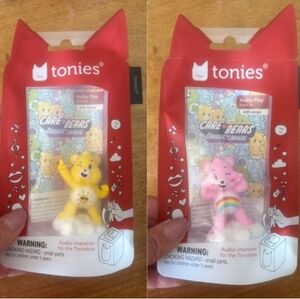 Care Bears Audio Play Figurine Set - Yellow and Pink